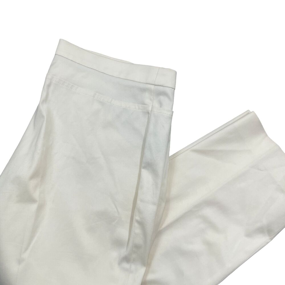 Akris Punto 12 Beige Side Zip 97% Cotton‎ 3% Elastine